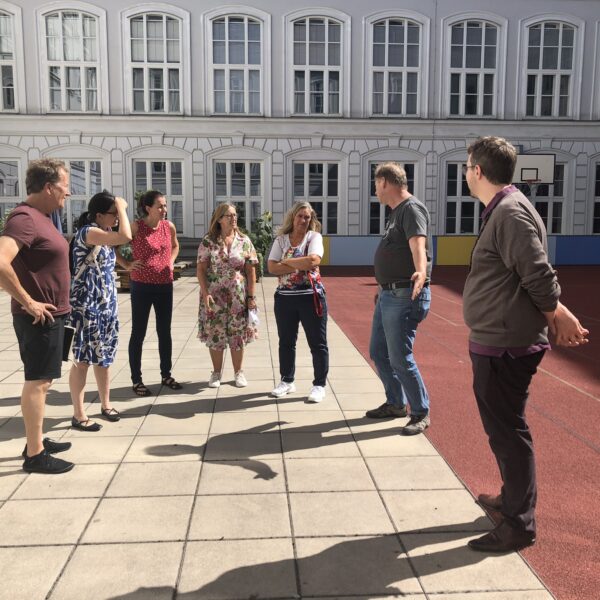 Meeting at BRG6 Marchettigasse in Vienna, Austria